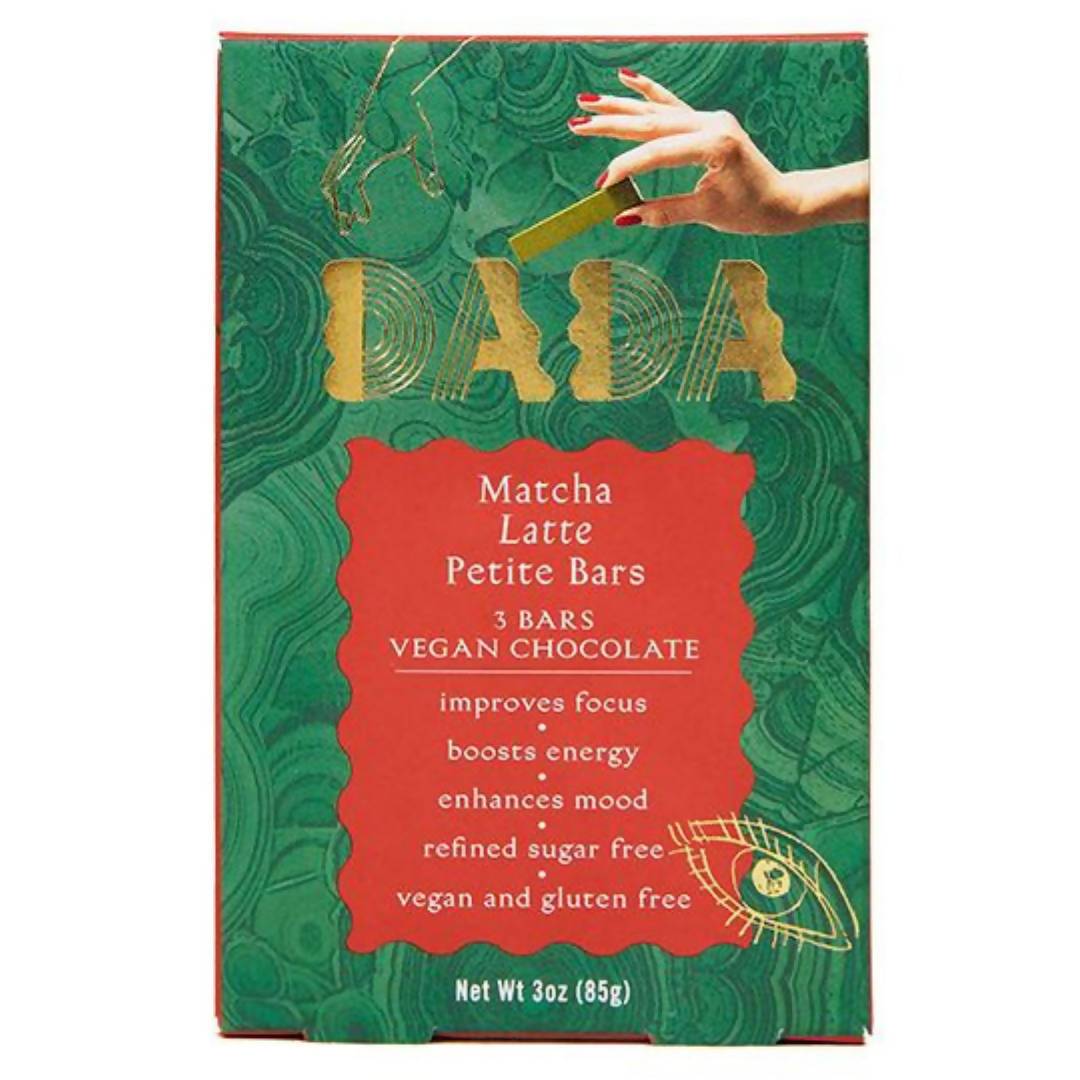 Farm2Me - Snacks - DADA Daily - Matcha Latte Petite Bar Pouches - 8 x 3oz - Matcha Latte Petite Bar Pouches - 8 x 3oz - 850007481032