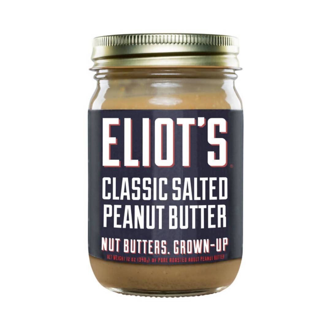 Farm2Me - Pantry - Eliot’s Nut Butters - Classic Salted Peanut Butter - 6 x 12oz - Classic Salted Peanut Butter - 6 x 12oz - 851586006180