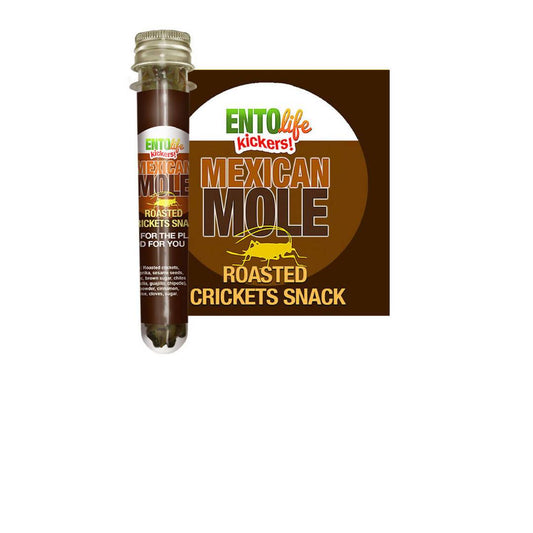 Farm2Me - Snacks - Entosense - Mexican Mole Roasted Cricket Snack Tubes - 6 x 10g - Mexican Mole Roasted Cricket Snack Tubes - 6 x 10g - 850004399040R