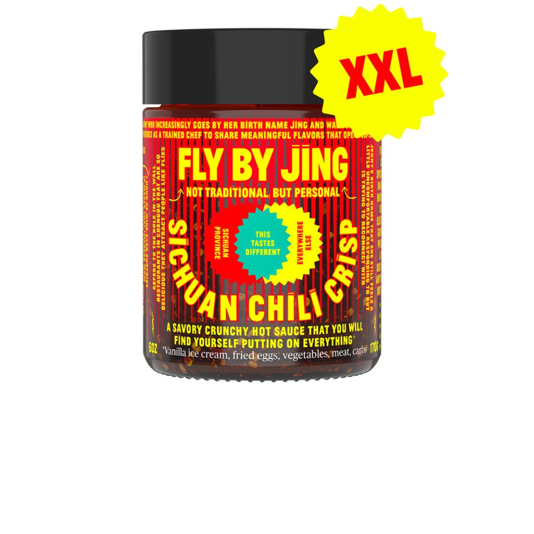 Fly By Jing - The Big Boi Glass Jar - 6 x 16oz - Pantry - Farm2Me - 860001697834 - 860001697834 -