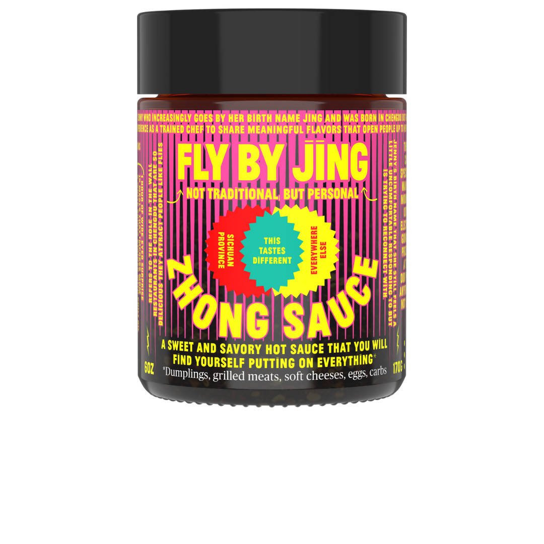 Fly By Jing - Zhong Sauce Glass Jar - 6 x 6oz - Pantry - Farm2Me - 860001697810 - 860001697810 -
