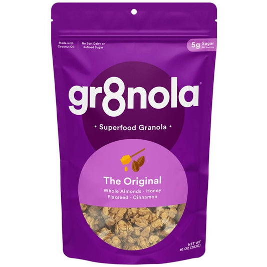 Farm2Me - Snacks - gr8nola - The Original Granola Packs - 6 x 10oz - The Original Granola Packs - 6 x 10oz - 853288008097