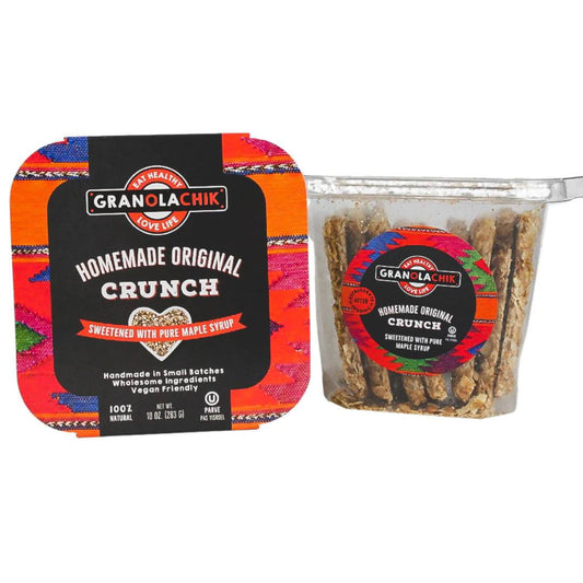 Farm2Me - Pantry - Granola Chik - Original Homemade Crunch Containers - 10 x 10oz - Original Homemade Crunch Containers - 10 x 10oz - 804551751394