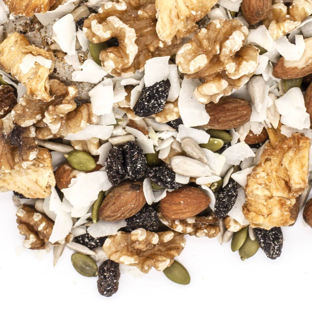 Farm2Me - Snacks - Grizzlies Brand - Organic Raw Fruit & Nut Trail Mix Bag - 12 x 12oz - Organic Raw Fruit & Nut Trail Mix Bag - 12 x 12oz - O-RFN1
