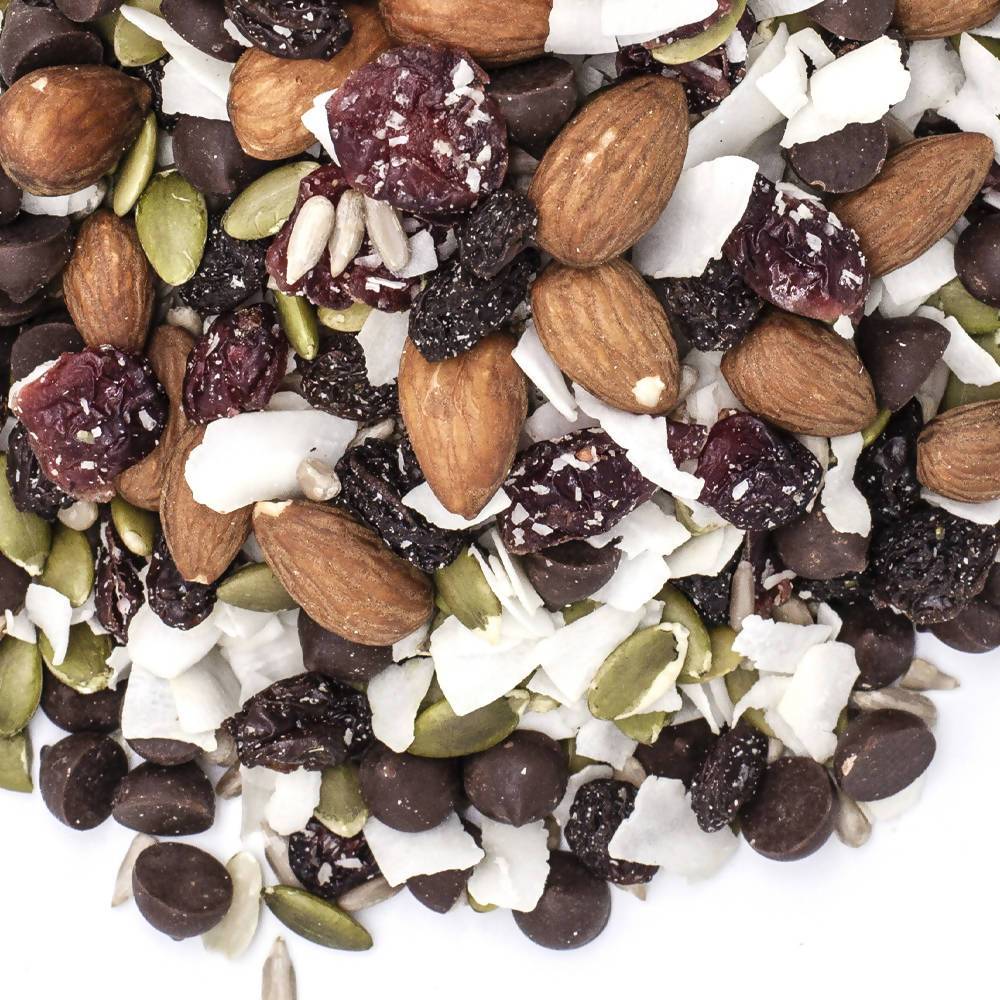 Farm2Me - Snacks - Grizzlies Brand - Organic Seventh Heaven Trail Mix Bags -12 x 12oz - Organic Seventh Heaven Trail Mix Bags -12 x 12oz - O-SEV1