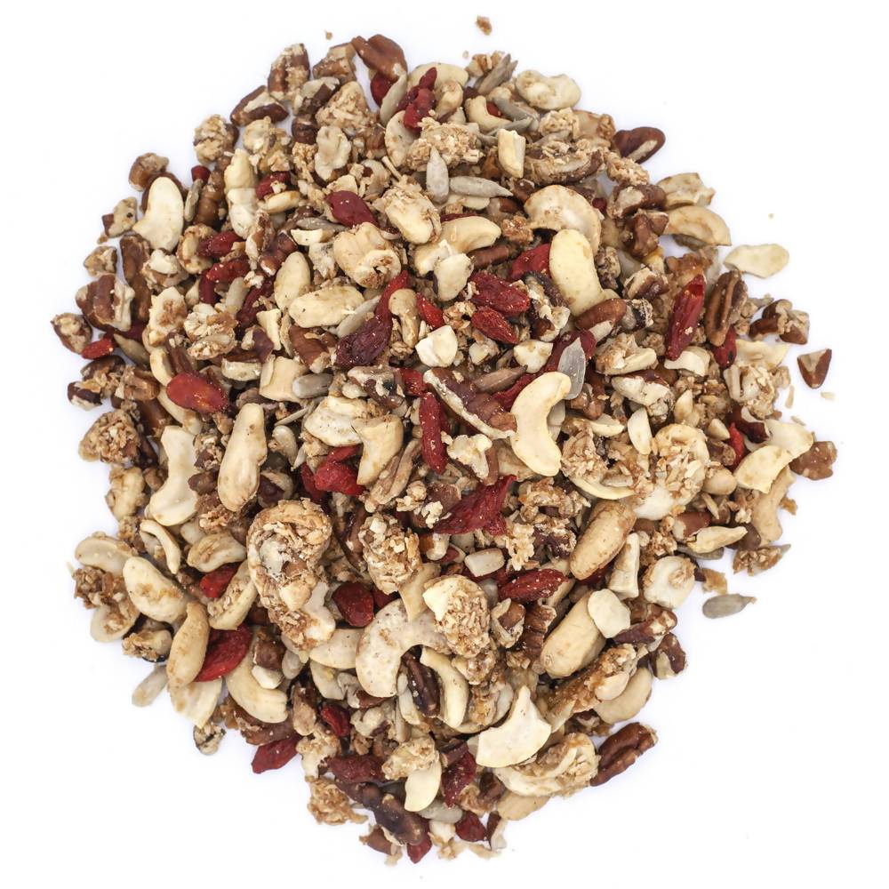 Farm2Me - Snacks - Grizzlies Brand - Salted Honey Goji Paleo Granola Bags - 12 x 12oz - Salted Honey Goji Paleo Granola Bags - 12 x 12oz - O-CBSALT10