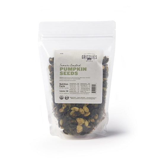 Farm2Me - Snacks - Grizzlies Brand - Tamari Roasted Trail Mix - 12 x 12oz - Tamari Roasted Trail Mix - 12 x 12oz - O-TMP1