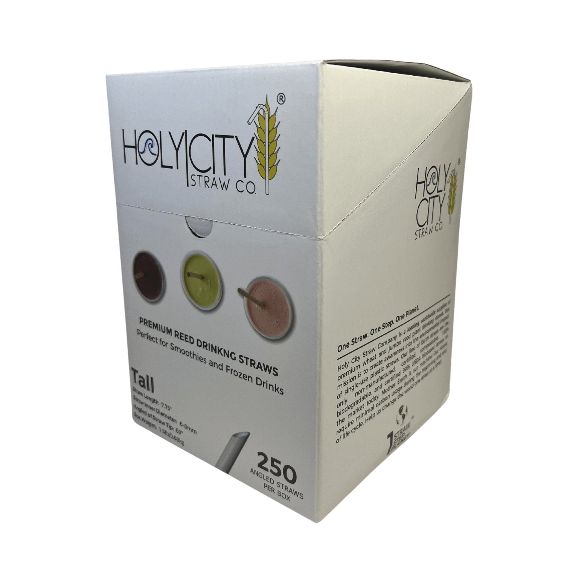 Holy City Straw Company - Holy City Straw Custom Angled Reed Straws - Straw Holders & Dispensers | Delivery near me in ... Farm2Me #url#