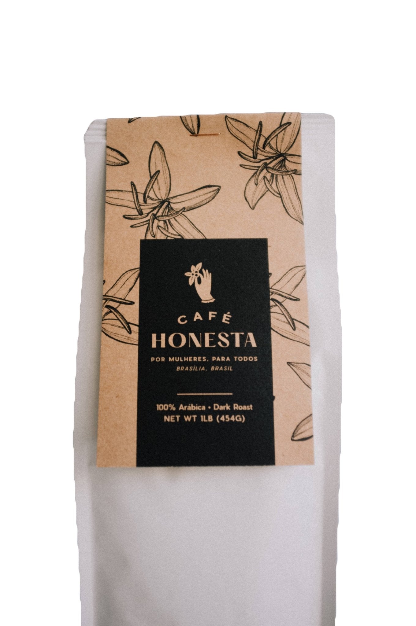 Farm2Me - Beverage - Honesta Coffee - Whole Bean Roasted Coffee (Dark Roast) Bags - 6 x 1 LB - Whole Bean Roasted Coffee (Dark Roast) Bags - 6 x 1 LB - 1003