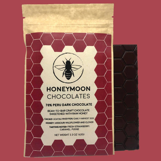 Honeymoon Chocolates - 70% Peru - Dark Chocolate - Farm2Me - 860002311609 - 860002311609 -