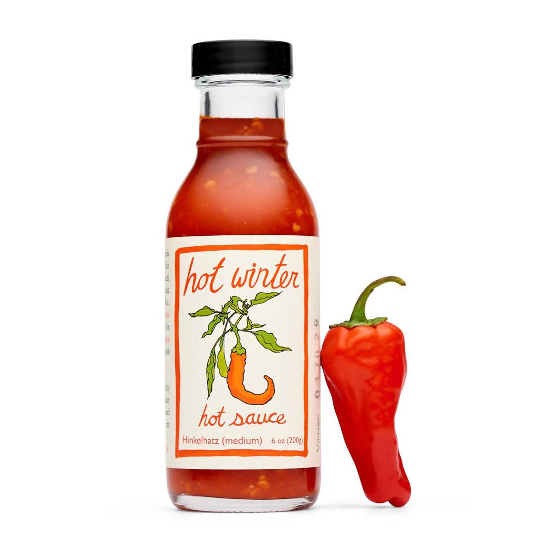 Farm2Me - Pantry - Hot Winter - Hot Winter Hot Sauce Hinkelhatz (Medium) - 12 x 6oz - Hot Winter Hot Sauce Hinkelhatz (Medium) - 12 x 6oz - 857257004011