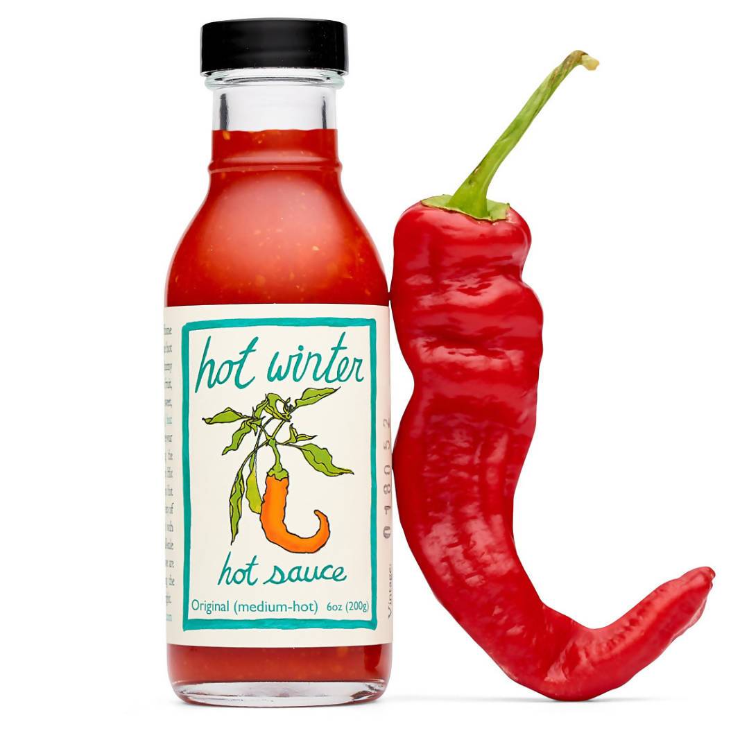 Farm2Me - Pantry - Hot Winter - Hot Winter Hot Sauce Original (Med-Hot) - 12 x 6oz - Hot Winter Hot Sauce Original (Med-Hot) - 12 x 6oz - 857257004035
