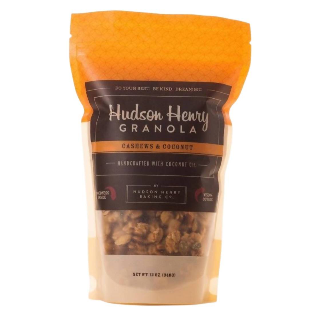 Farm2Me - Pantry - Hudson Henry Baking Co. - Cashews & Coconut Granola - 12 x 12oz - Cashews & Coconut Granola - 12 x 12oz -