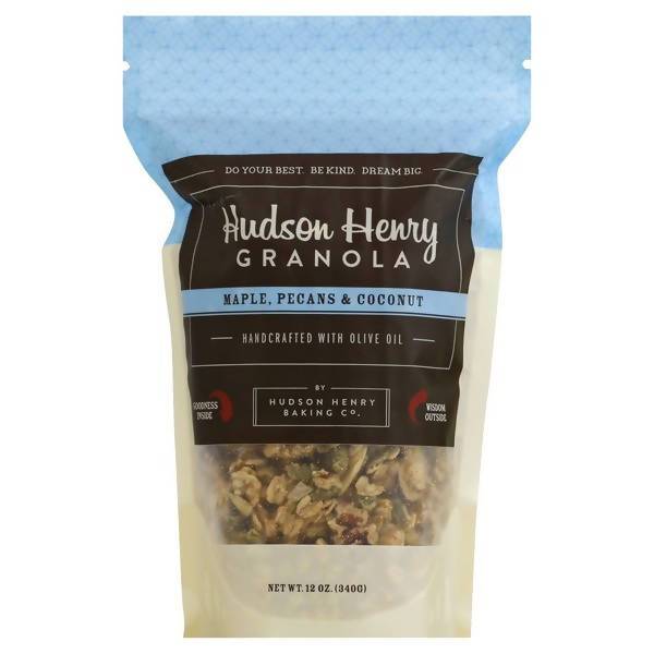 Farm2Me - Pantry - Hudson Henry Baking Co. - Maple, Pecans & Coconut Granola Bags - 12 x 12oz - Maple, Pecans & Coconut Granola Bags - 12 x 12oz -