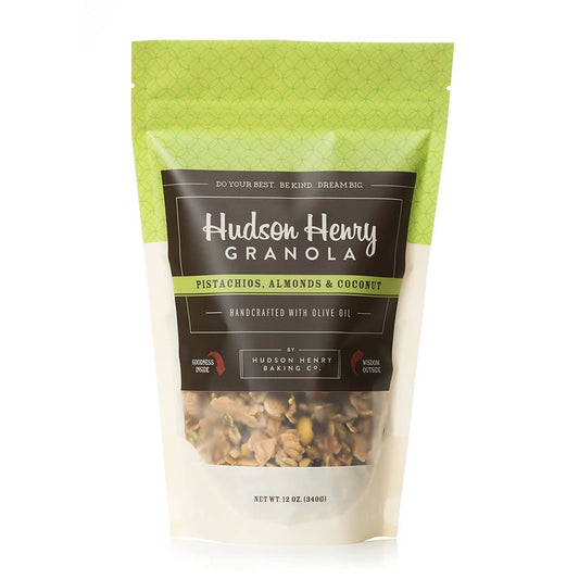 Farm2Me - Pantry - Hudson Henry Baking Co. - Pistachios, Almonds & Coconut Granola Bags - 12 x 12oz - Pistachios, Almonds & Coconut Granola Bags - 12 x 12oz -