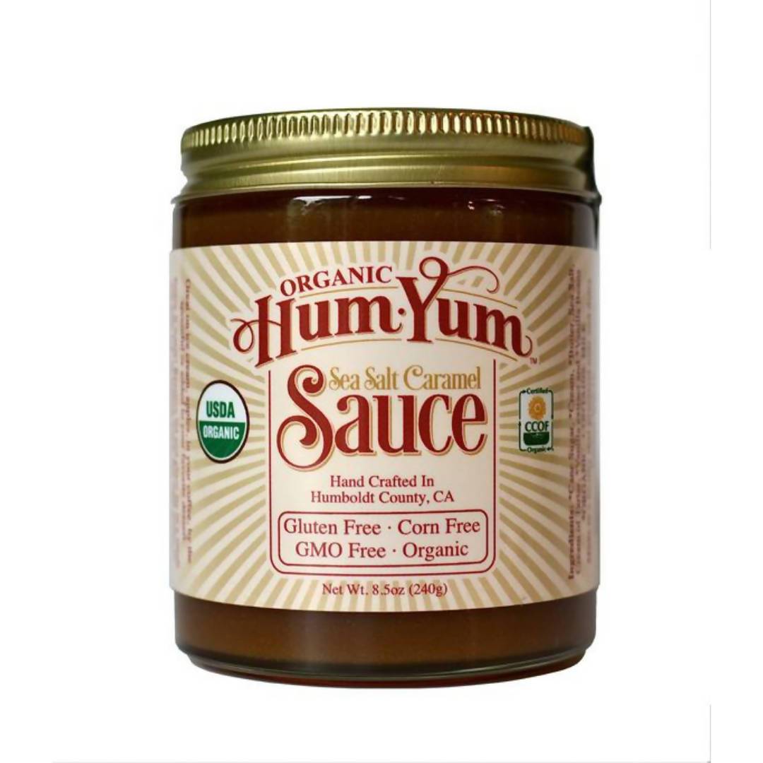 Farm2Me - Dairy - HumYum - Organic Caramel Sauce - 6 x 8.5oz - Organic Caramel Sauce - 6 x 8.5oz - 659424792123