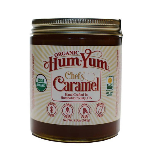 Farm2Me - Dairy - HumYum - Organic Chef's Caramel Sauce - 6 x 8.5oz - Organic Chef's Caramel Sauce - 6 x 8.5oz - 66744997357