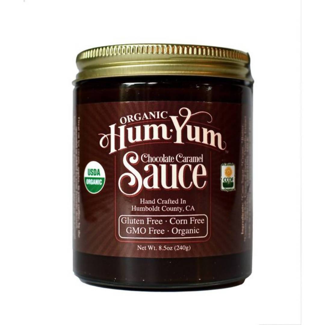 Farm2Me - Dairy - HumYum - Organic Chocolate Sauce - 6 x 8.5oz - Organic Chocolate Sauce - 6 x 8.5oz - 659424792130