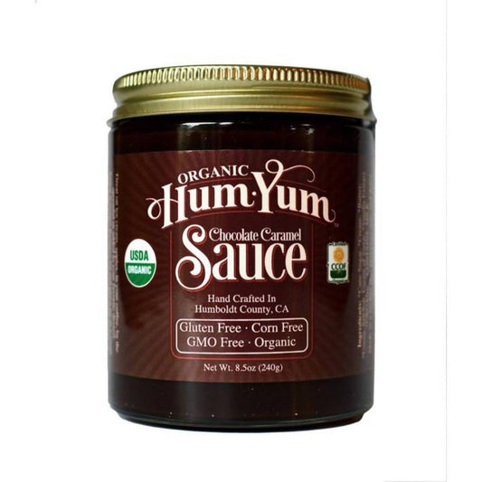 Farm2Me - Dairy - HumYum - Organic Chocolate Sauce - 6 x 8.5oz - Organic Chocolate Sauce - 6 x 8.5oz - 659424792130