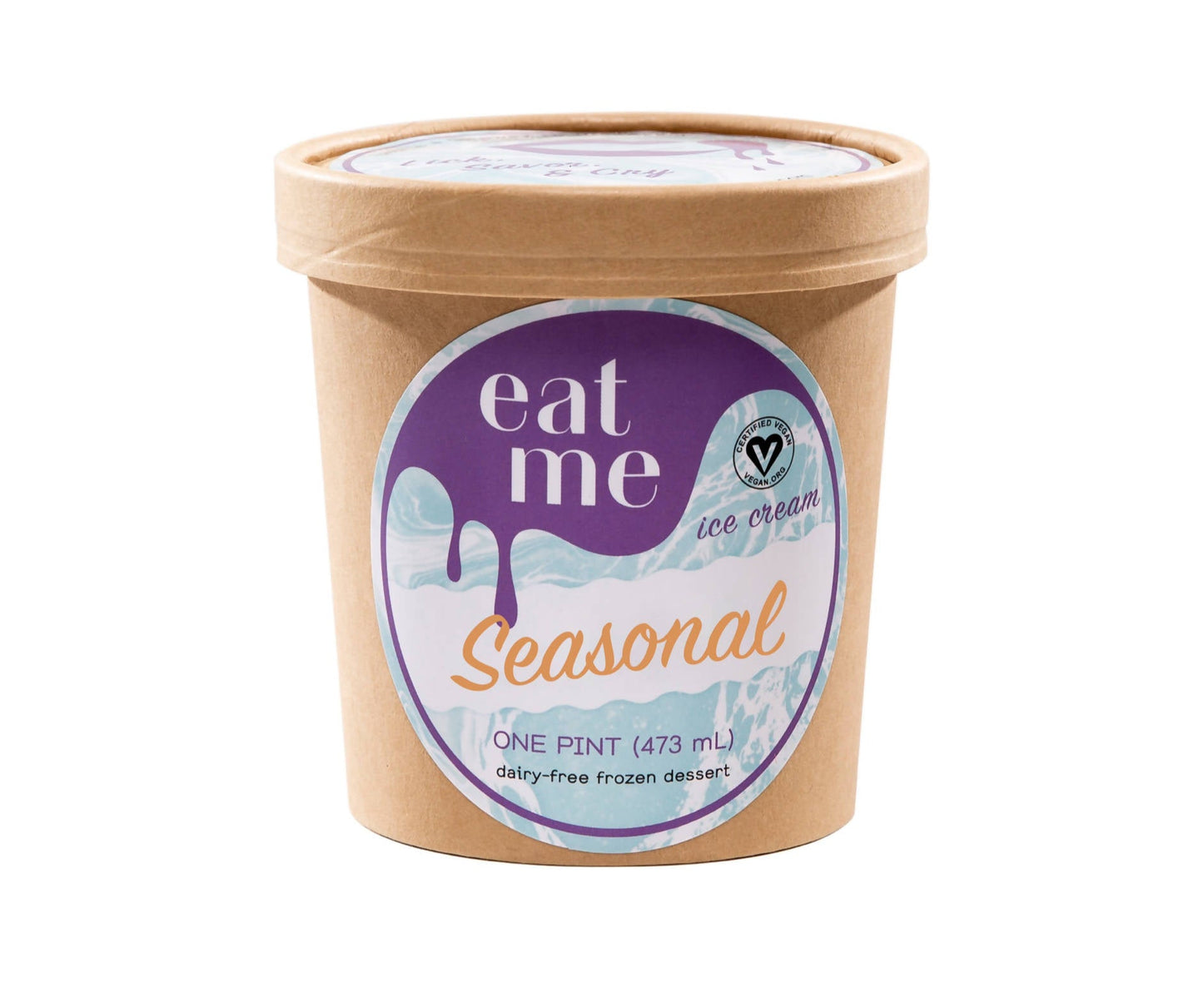 Pintes de glace végétalienne de saison - 8 x 47 cl