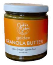 Farm2Me - Pantry - Jake & Jubi’s Snack Co. - Golden Granola Nut Butter Jars - 12 x 9oz - Golden Granola Nut Butter Jars - 12 x 9oz - 860006291617