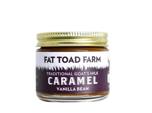 Pots de caramel au lait de chèvre à la vanille Fat Toad Farm - 12 x 57 g