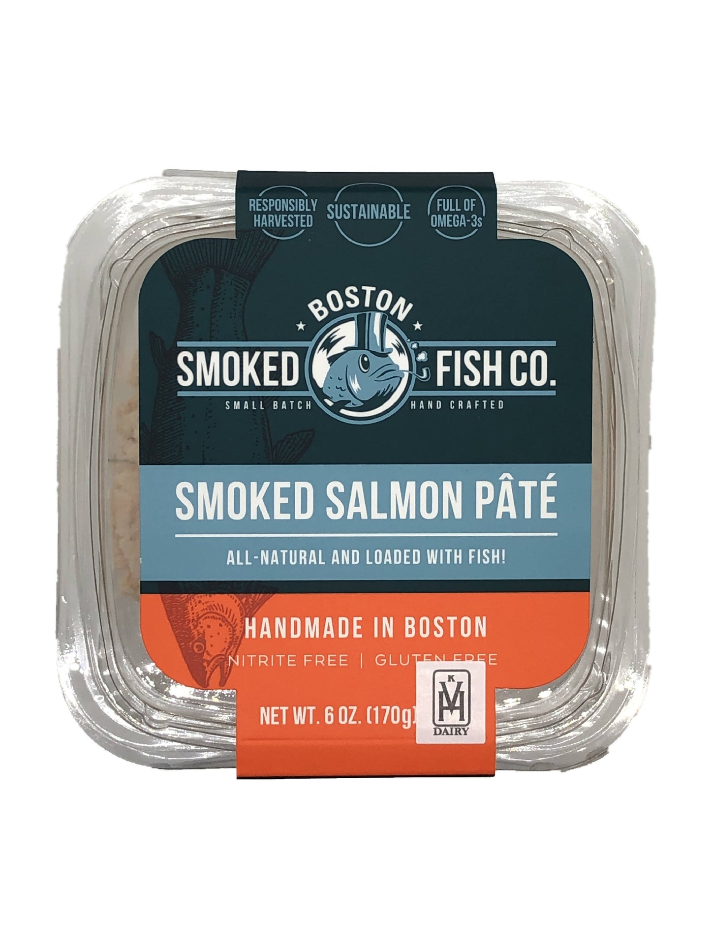 Pâté au saumon fumé - 12 x 6 oz