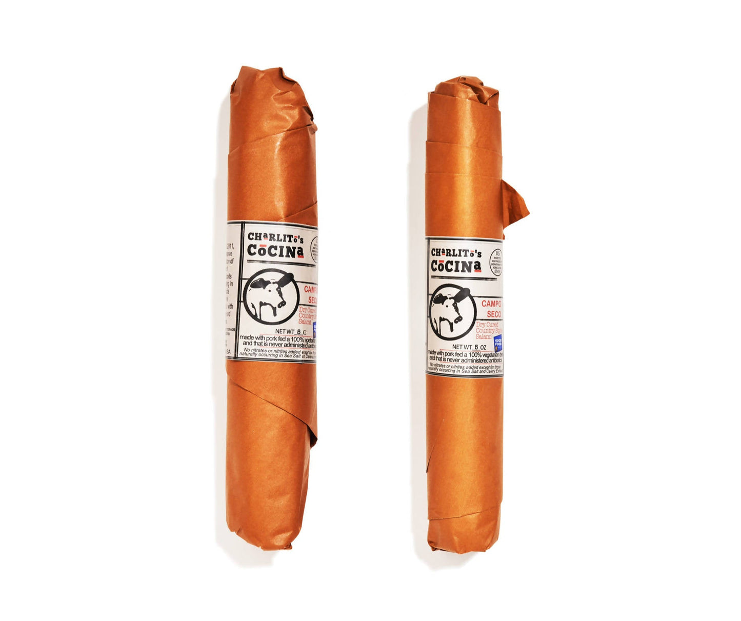 Charlito’s Cocina Campo Seco - Salamis secs de style campagnard - 16 x 5 oz