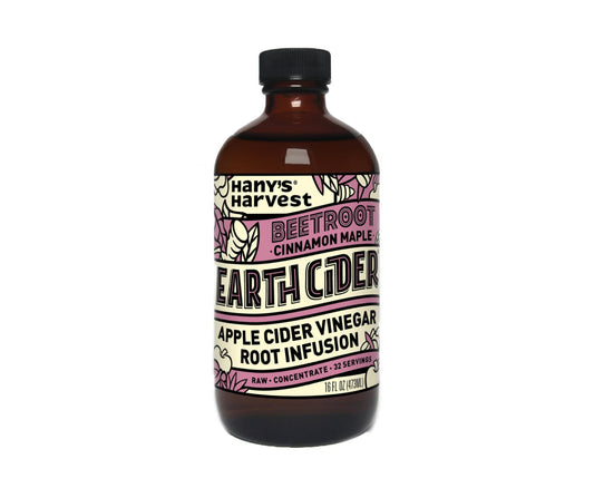 Beetroot Earth Cider Bottles - 6 x 16oz - Hany's Harvest