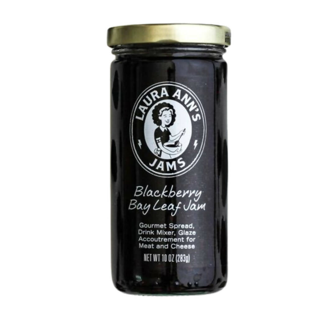 Laura Ann’s Jams - Laura Ann's Jams Blackberry Bay Leaf Jars - 24 jars x 10oz - Pantry - Farm2Me - 670541657294 - 670541657294 -