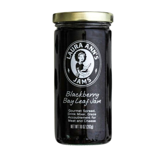 Laura Ann’s Jams - Laura Ann's Jams Blackberry Bay Leaf Jars - 24 jars x 10oz - Pantry - Farm2Me - 670541657294 - 670541657294 -