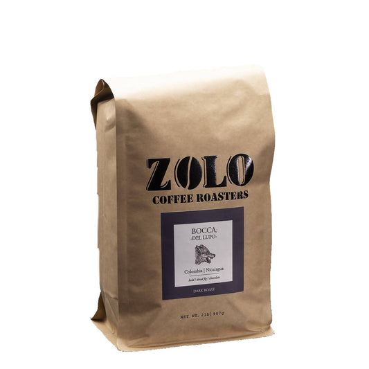 Bocca Del Lupo Coffee Beans (Dark Roast) Bags - 2 LB