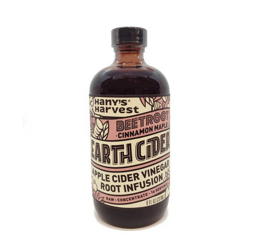 Beetroot Earth Cider Bottles - 12 x 8oz - Hany's Harvest