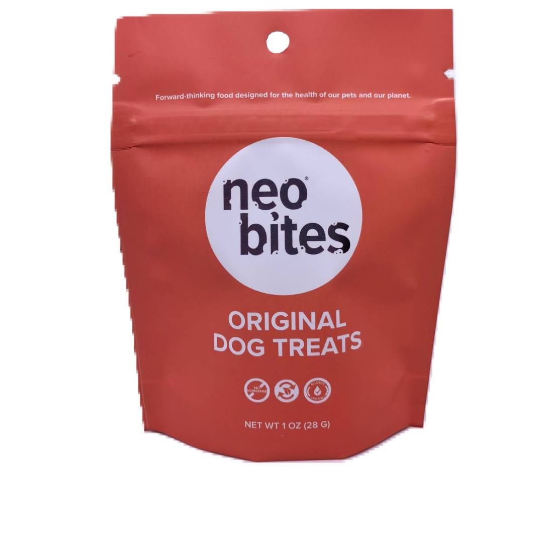 Neo Bites Peanut Butter Pumpkin Dog Treats, Hypoallergenic Dog Treats (Original) - 20-Bag Pack - Neo Bites | Farm2Me Wholesale