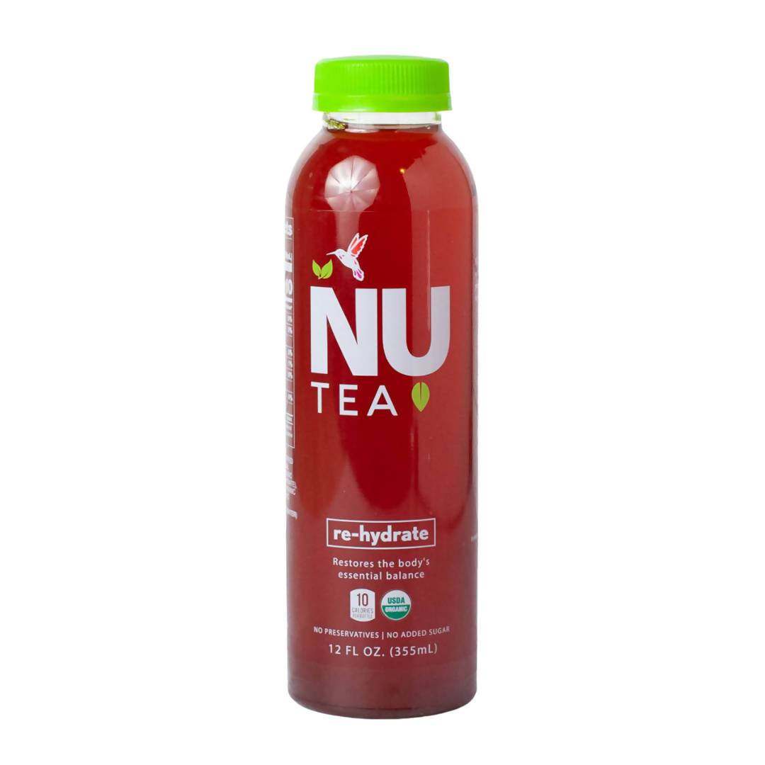 Farm2Me - Drinks - NU Tea - Rehydrate Unsweetened Iced Rooibos Tea - 12 x 12oz - Rehydrate Unsweetened Iced Rooibos Tea - 12 x 12oz - 64421693885