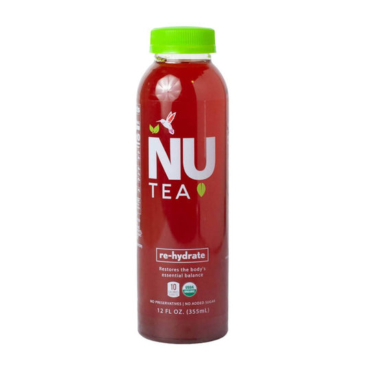 Farm2Me - Drinks - NU Tea - Rehydrate Unsweetened Iced Rooibos Tea - 12 x 12oz - Rehydrate Unsweetened Iced Rooibos Tea - 12 x 12oz - 64421693885