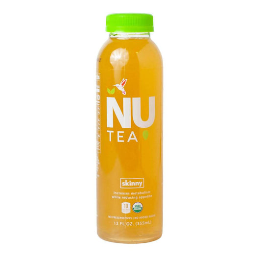 Farm2Me - Drinks - NU Tea - Skinny Unsweetened Iced Green Tea - 12 x 12oz - Skinny Unsweetened Iced Green Tea - 12 x 12oz - 64421693865