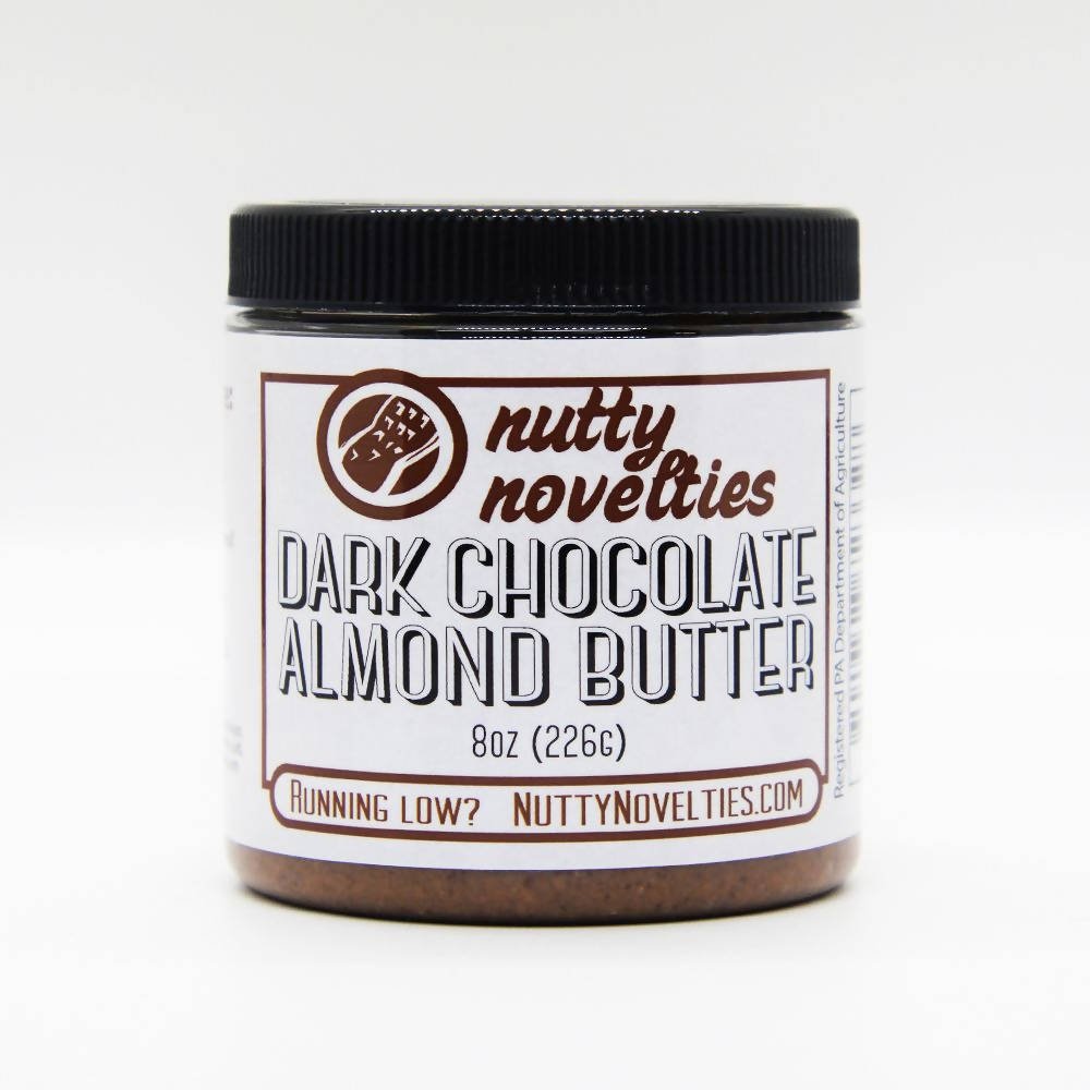 Nutty Novelties - Dark Chocolate Almond Butter - Nut Butter - Farm2Me - -
