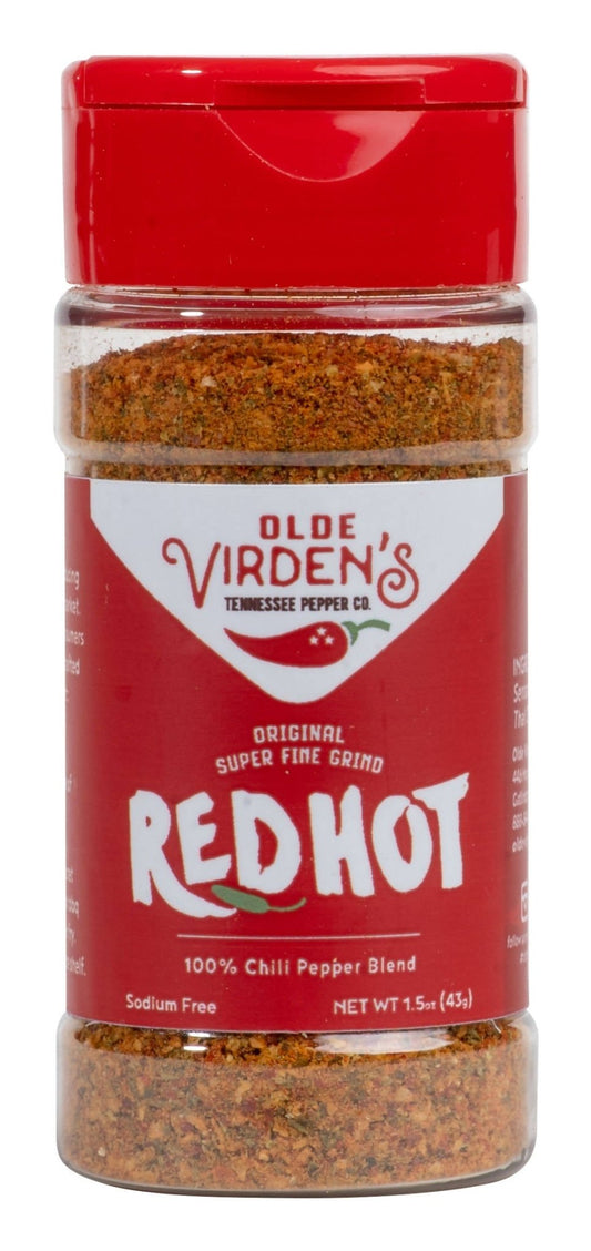 Olde Virden’s Tennessee Pepper Co. - Red Hot Fine Grind - Spices - Farm2Me - 865234000031 -