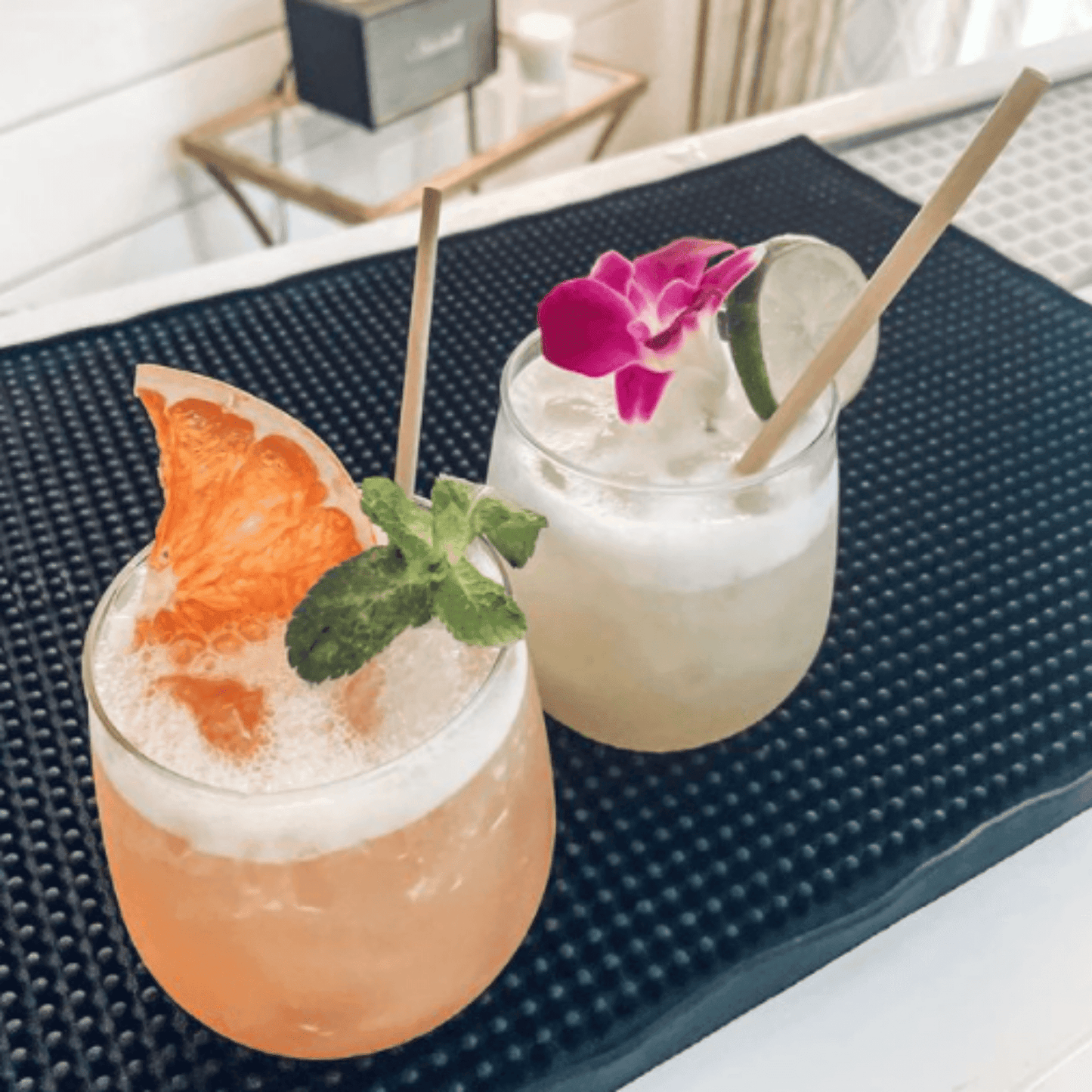 Pailles en blé Holy City Straws pour cocktails - Paquet de 50 (vente au détail)