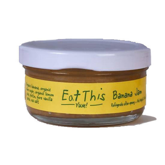 Banana Jam Jars 100% Organic Jars - 12 x 2oz