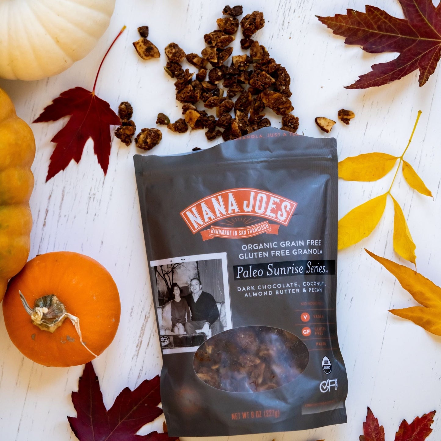 Nana Joe's Granola Biologique Paleo Série Sunrise : Mélange Chocolat Noir