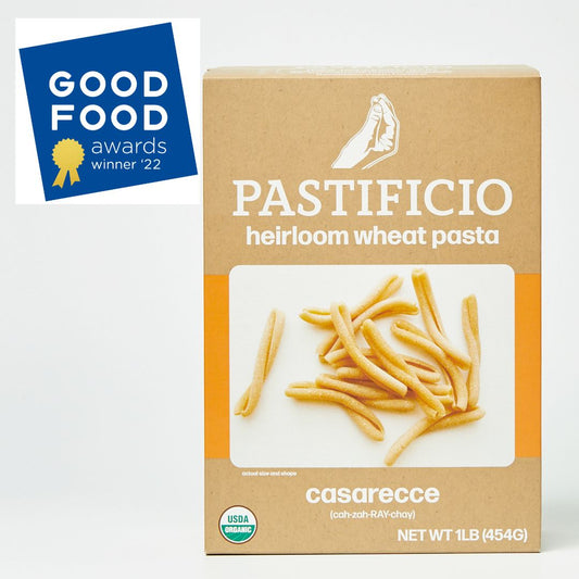 Pastificio Boulder - Pastificio Boulder CASARECCE Heritage Ancient Wheat Pasta Boxes - 12 boxes x 8oz - Pantry | Delivery near me in ... Farm2Me #url#