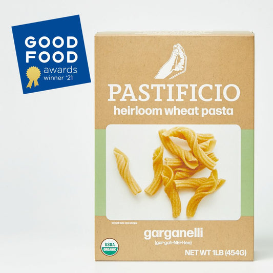 Pastificio Boulder - Pastificio Boulder GARGANELLI - Heritage and ancient wheat pasta boxes - 12 boxes x 8oz - Pantry | Delivery near me in ... Farm2Me #url#
