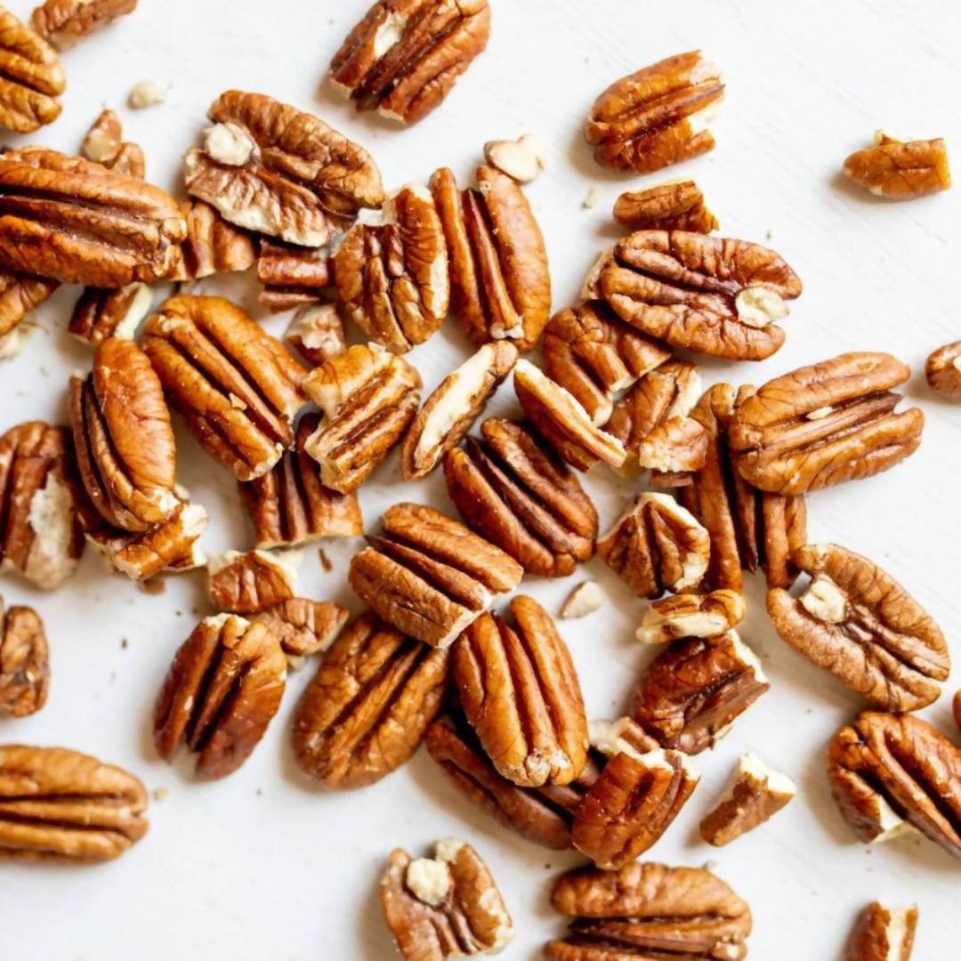 Farm2Me - Snacks - Perennial Pecan - Perennial Pecan - Pecan Halves - 1 x 8oz - Perennial Pecan - Pecan Halves - 1 x 8oz - 860004047766