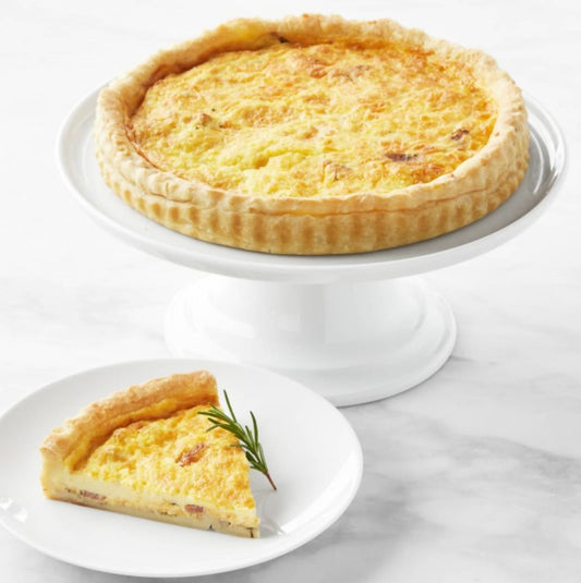 PieconicNY - 9" Bacon & Onion Quiche - Quiche - Farm2Me - QUBACON - -
