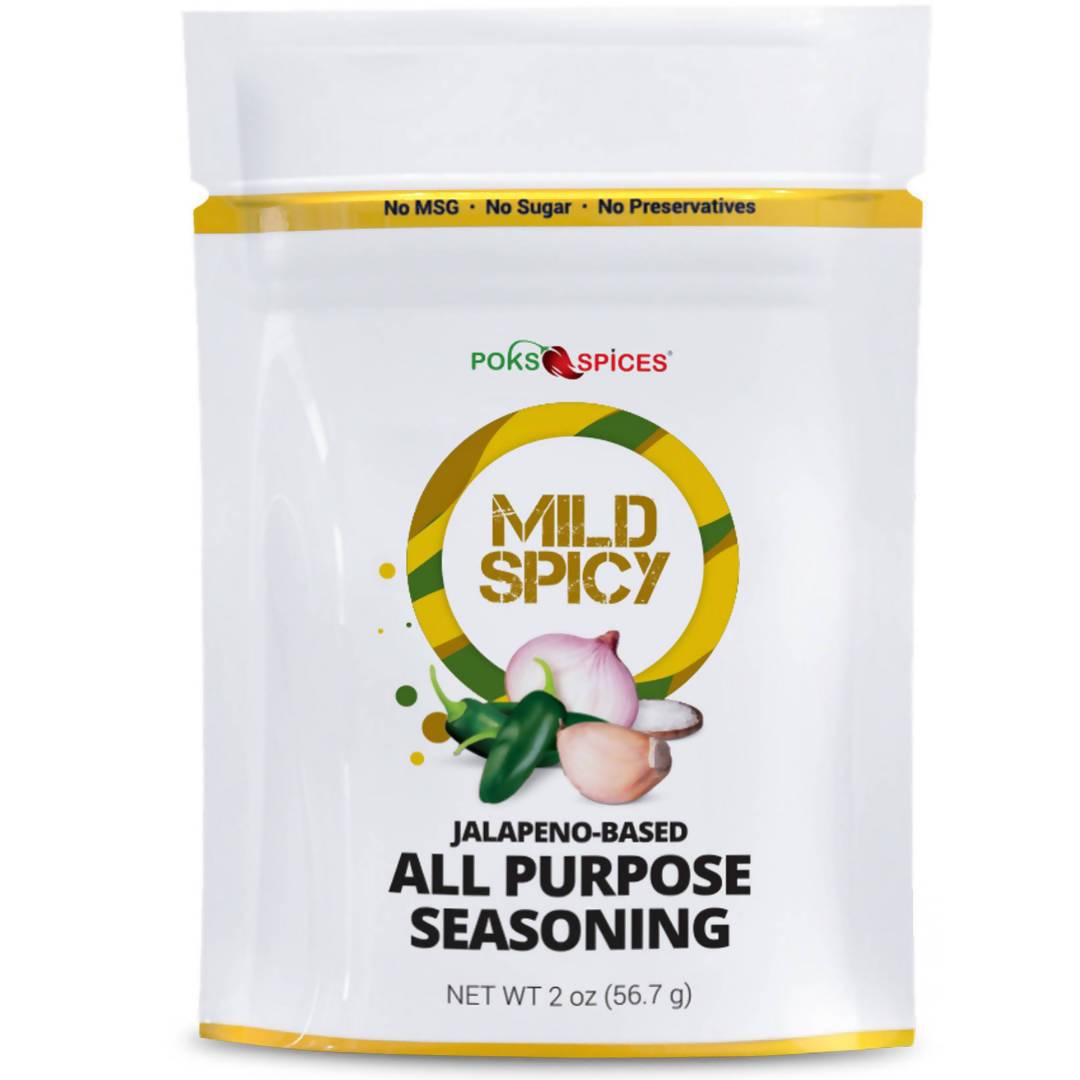 Farm2Me - Pantry - POKS Spices - Mild Spicy Jalapeño-Based West African Seasoning - 25 x 2oz - Mild Spicy Jalapeño-Based West African Seasoning - 25 x 2oz - 869206000265