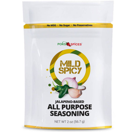 Farm2Me - Pantry - POKS Spices - Mild Spicy Jalapeño-Based West African Seasoning - 25 x 2oz - Mild Spicy Jalapeño-Based West African Seasoning - 25 x 2oz - 869206000265