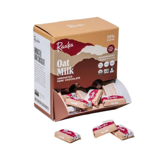 Farm2Me - Snacks - Raaka Chocolate - Oat Milk Minis - 100 x 8g - Oat Milk Minis - 100 x 8g - 850002567465