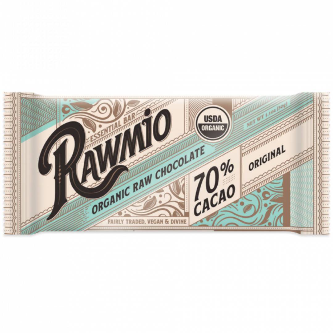 Farm2Me - Snacks - Rawmio Chocolate - Essential Chocolate Bar - 15 x 1.1oz - Essential Chocolate Bar - 15 x 1.1oz - 850020805037